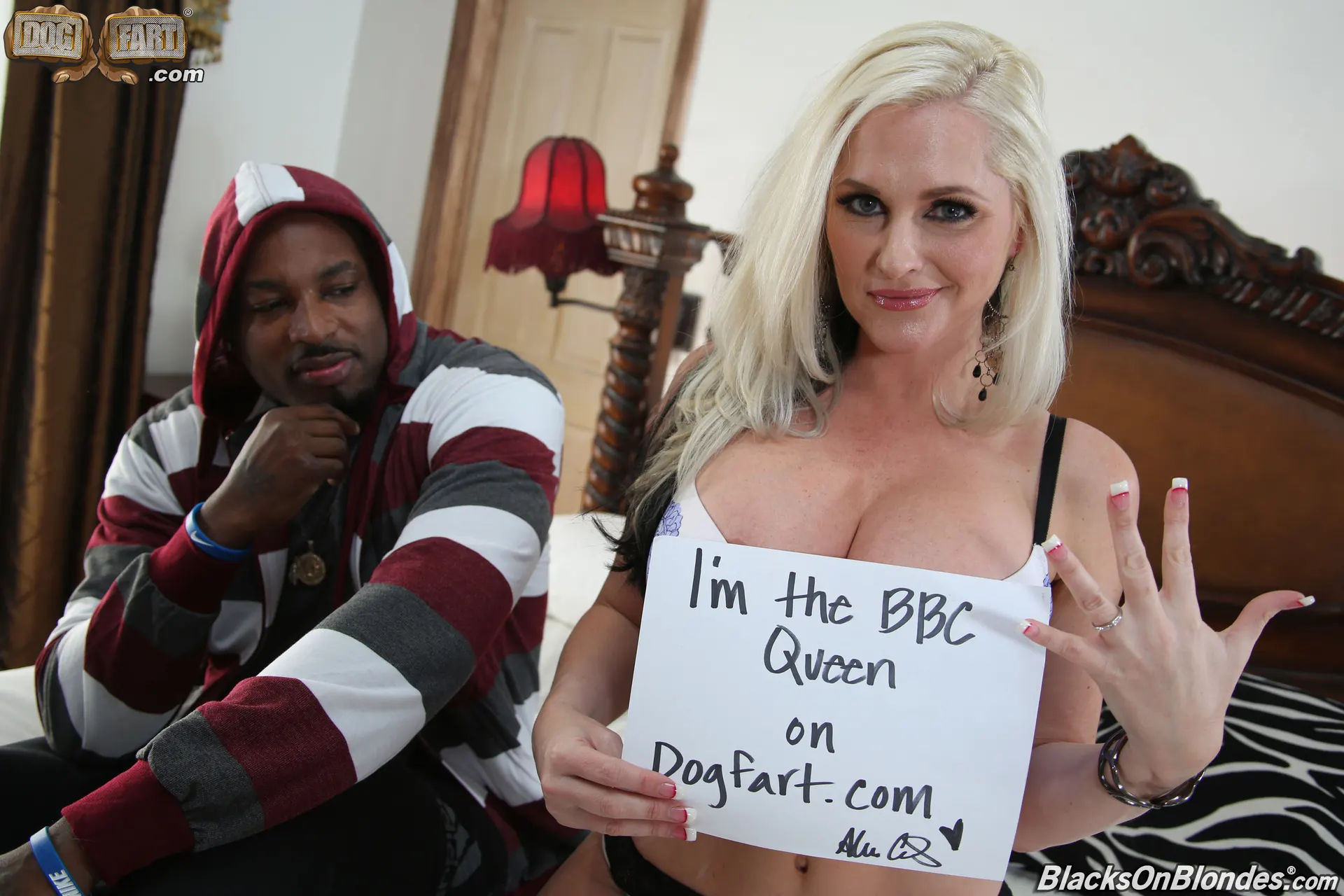 BLACKS ON BLONDES ALENA CROFT